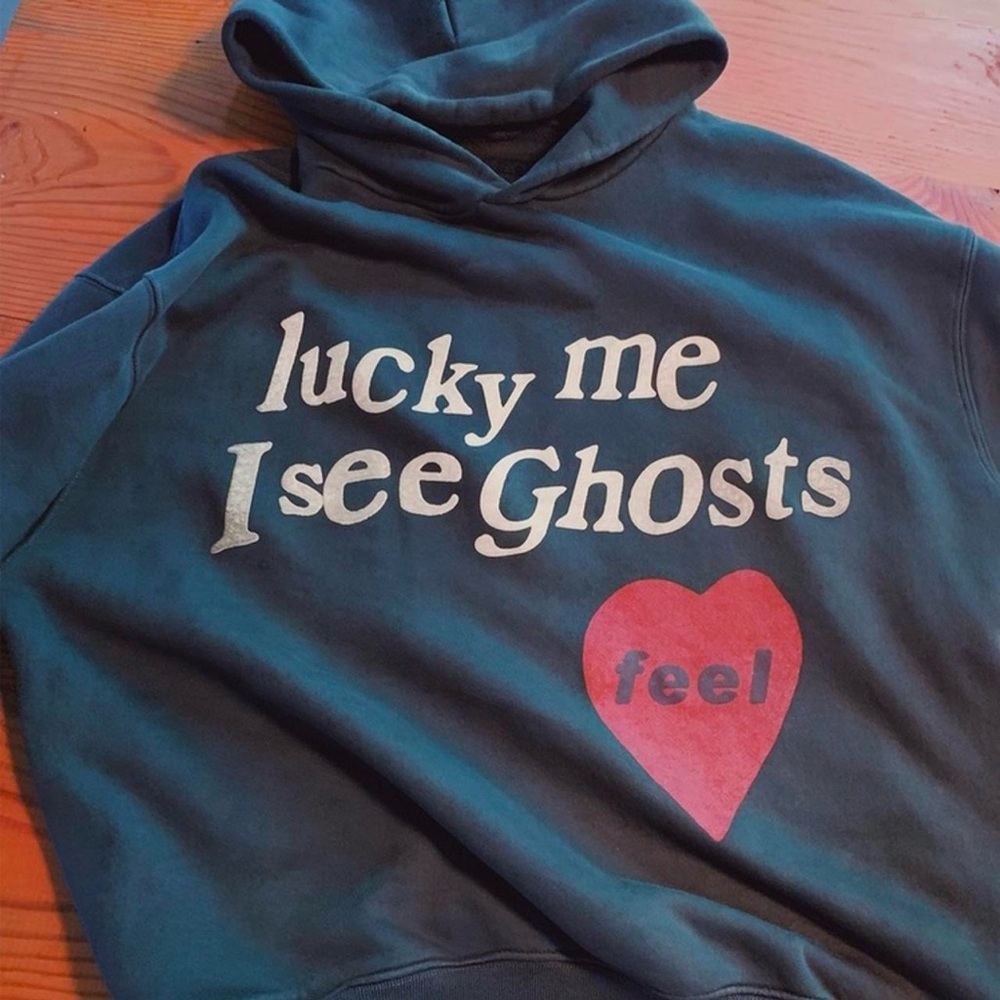 Lucky me I see ghosts - kids see ghosts Kanye kid cudi merch